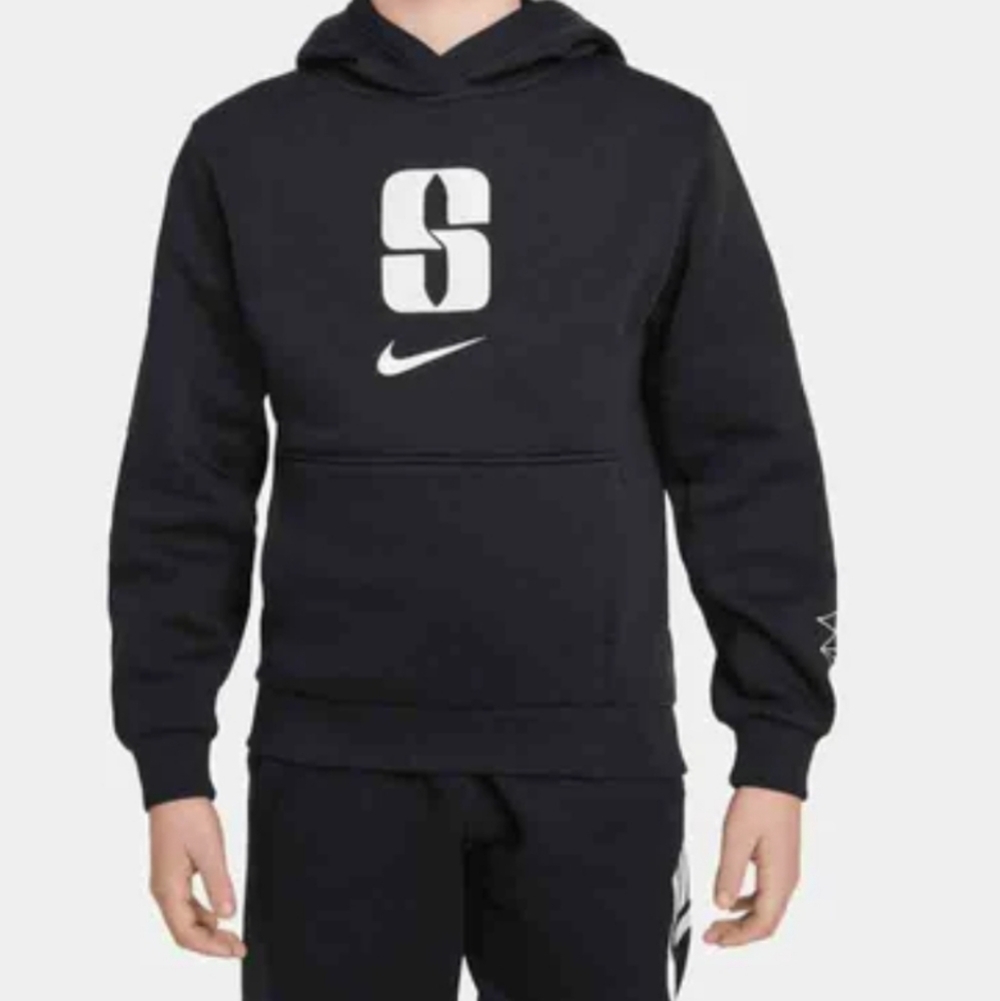 Nike Black Sabrina Basketball Fleece Hoodie Size Small